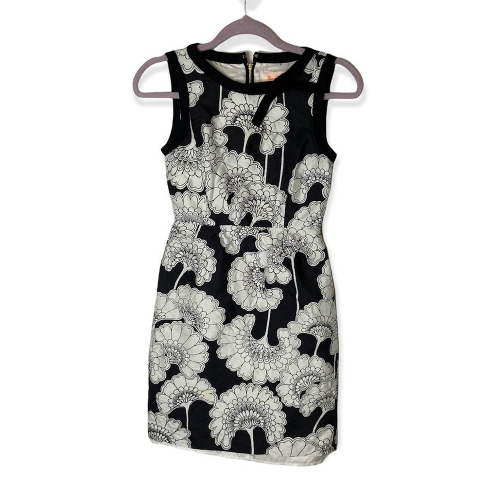 Florence broadhurst for Kate spade Austin fan floral silk cotton bow dress